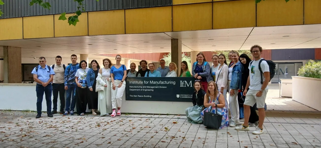 Participants du Latvia–Cambridge Venture Camp réunis à Cambridge